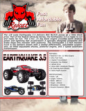 RedCat Racing, Earthquake 3.5, Nitro Truck, Feature