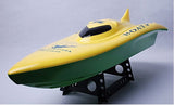 23" Balaenoptera Musculus Racing Boat (Green/Yellow)