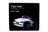 App-Controlled Wi-Fi Spy Tank with Camera (White)