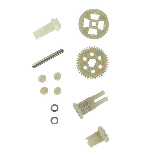 Drive Gears, Differential Ring Gear, Pinion Gear, Washer, Differential Pin, and Differential Seal