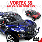 Vortex SS Desert Truck 1/10 Scale Nitro (Red)