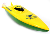 23" Balaenoptera Musculus Racing Boat (Green/Yellow)