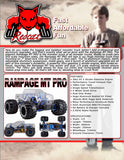 Rampage MT PRO V3 Truck 1/5 Scale Gas