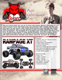 RedCat Racing, Rampage XT, Features
