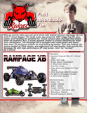 Rampage XB Buggy 1/5 Scale Gas (Green)
